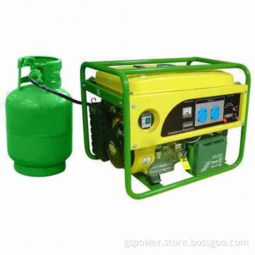 Liquefied Petroleum Gas Generator/Home LPG generator with 3.2/3.5KW, 100% Copper wire